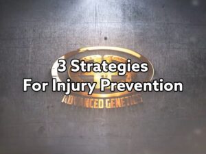 3 tips for injury prevention