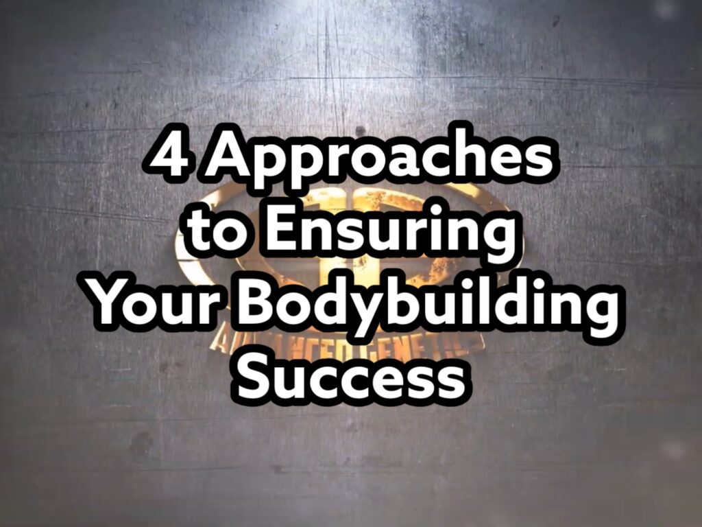 4 approaches for success
